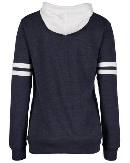 Lake Life Women's Navy Anchor Varsity Fleece Hoodie - Image 2