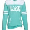 Michigan Lake Life Women's Seaglass Varsity Fleece Hoodie