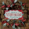 Merrytacular Christmas 16 Burlap Wreath Door Decor