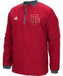 Anchor Bay Tars Unisex Adidas Red 1/4 Zip Pullover