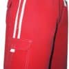 Men's Striped Red Cargo Swim Trunk Board Shorts