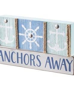 Anchors Away Table Decoration MDF 7.9" X 4.53"