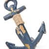 Rustic Anchor Decor Blue 3.75 X 5.25 Inches