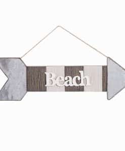 Beach Direction Arrow Wall Decor 21.5"