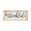 Thankful Tabletop Sign 16" X 6.25"