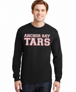 Anchor Bay Tars Men’s Black DryBlend Long Sleeve T-Shirt Tee