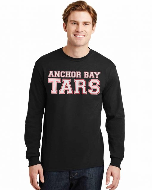Anchor Bay Tars Men’s Black DryBlend Long Sleeve T-Shirt Tee