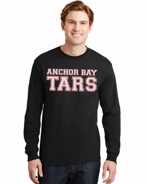 Anchor Bay Tars Men’s Black DryBlend Long Sleeve T-Shirt Tee