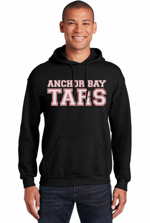 Anchor Bay Tars Men’s Black Heavy Blend Pullover Hoodie