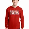Anchor Bay Tars Men’s Red DryBlend Long Sleeve T-Shirt Tee