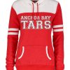 Anchor Bay Tars Women's Red Varsity Fleece Hoodie