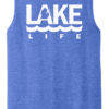 Lake Life Men's Blue Frost Michigan Tank Top Sleeveless Tee