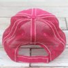 Distressed Hot Pink Beach Hair Don't Care Adjustable Hat