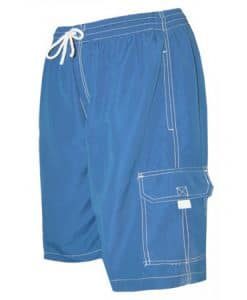 Men's Royal Blue Swim Trunk Board Shorts - Coastal Revolution