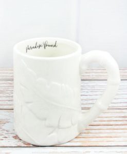 Paradise Found White Mug