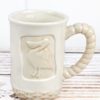Ceramic White Pelican Mug