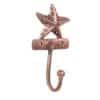 Antiqued Bronze Decorative Metal Starfish Wall Hook