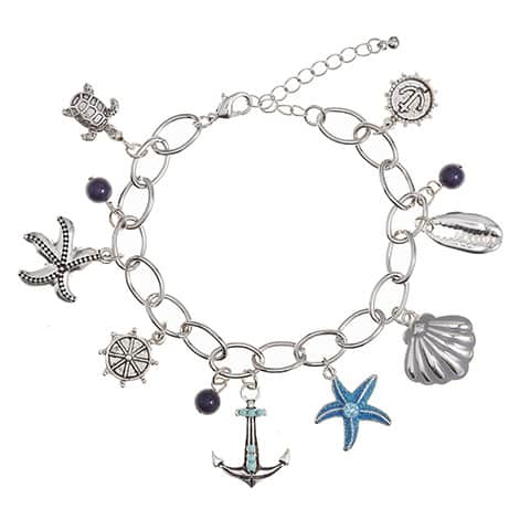 Silver Color Nautical Charm 10.25