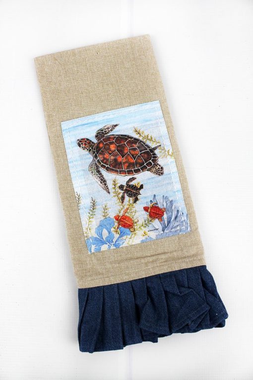 Sea Turtle Tea Towel