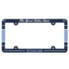 Michigan Great Lakes State Navy License Plate Frame
