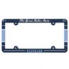 Michigan Great Lakes State Navy License Plate Frame