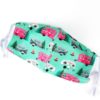 Going Camping Mint Pink Two-Layer Fashion Face Mask