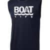 Boat Life Men's Navy Competitor Anchor Tank Top Sleeveless Tee