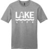 Michigan Lake Life Men's Light Heather Gray Frost T-Shirt Tee