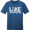 Michigan Lake Life Men's Maritime Blue T-Shirt Tee