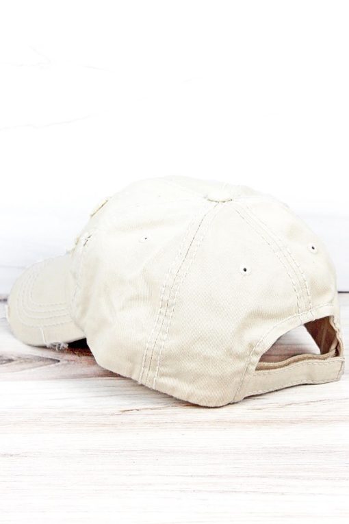 Life Is Better At The Lake Distressed Stone Adjustable Hat - Image 2