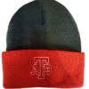 Anchor Bay Tars Black Red Beanie Winter Cuff Knit Hat