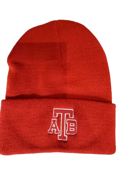 Anchor Bay Tars Red Beanie Winter Cuff Knit Hat
