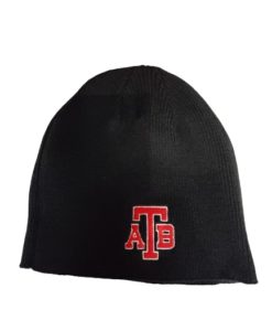 Anchor Bay Tars Big Black Beanie Winter Knit Hat