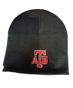 Anchor Bay Tars Modern Black Beanie Winter Knit Hat