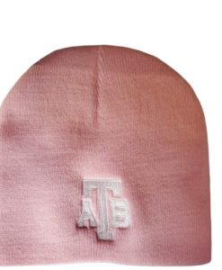 Anchor Bay Tars Modern Pink Rose Beanie Winter Knit Hat