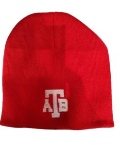 Anchor Bay Tars Red Beanie Winter Knit Hat