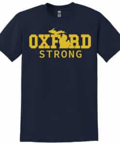 Oxford Strong Unisex Navy T-Shirt Tee