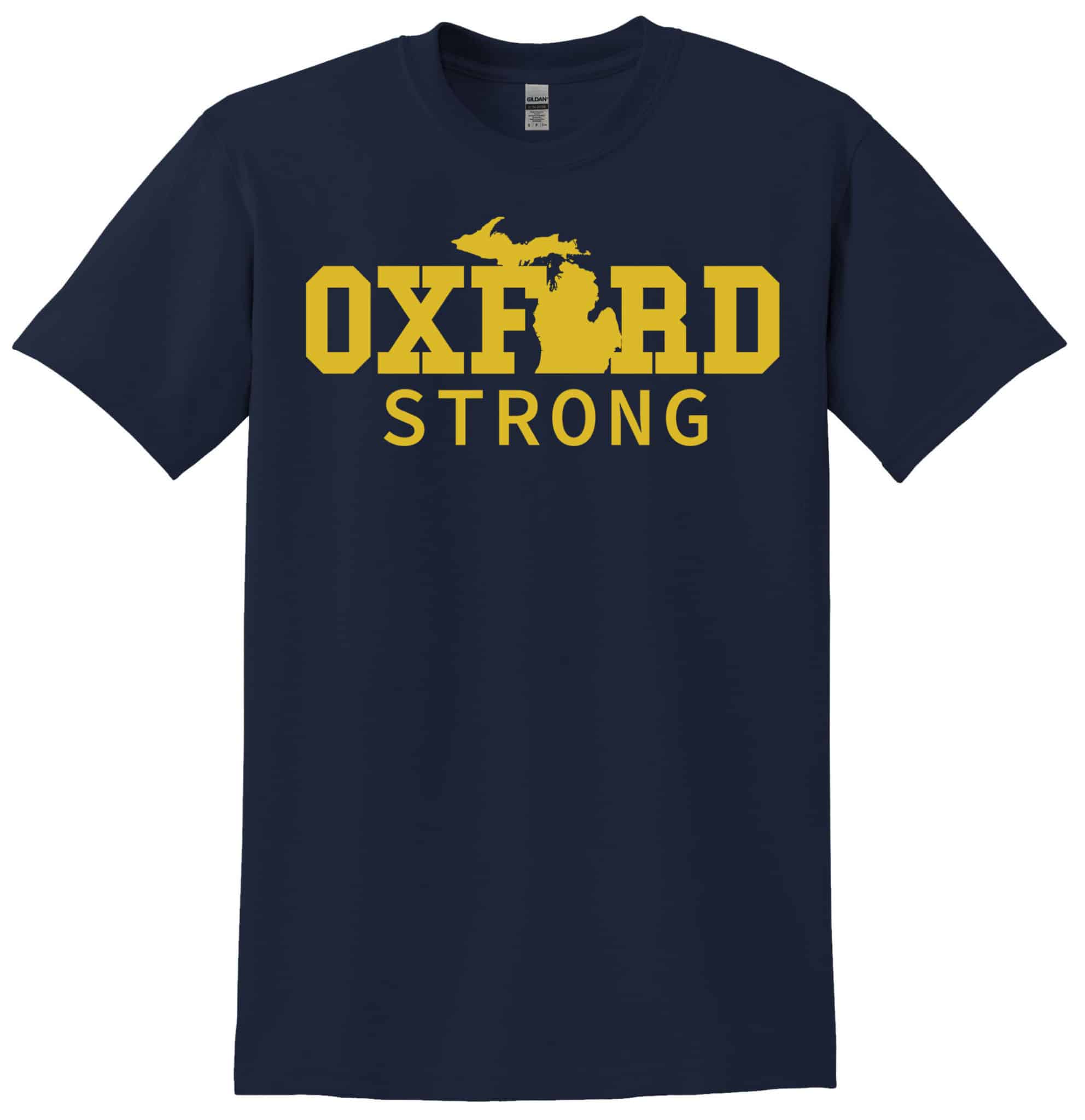 Oxford Strong Unisex Navy T-Shirt Tee