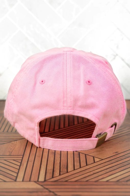 Distressed Pink Subdued Tactical Flag Adjustable Hat - Image 3